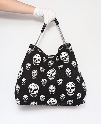 Skull Tote Bag, front view